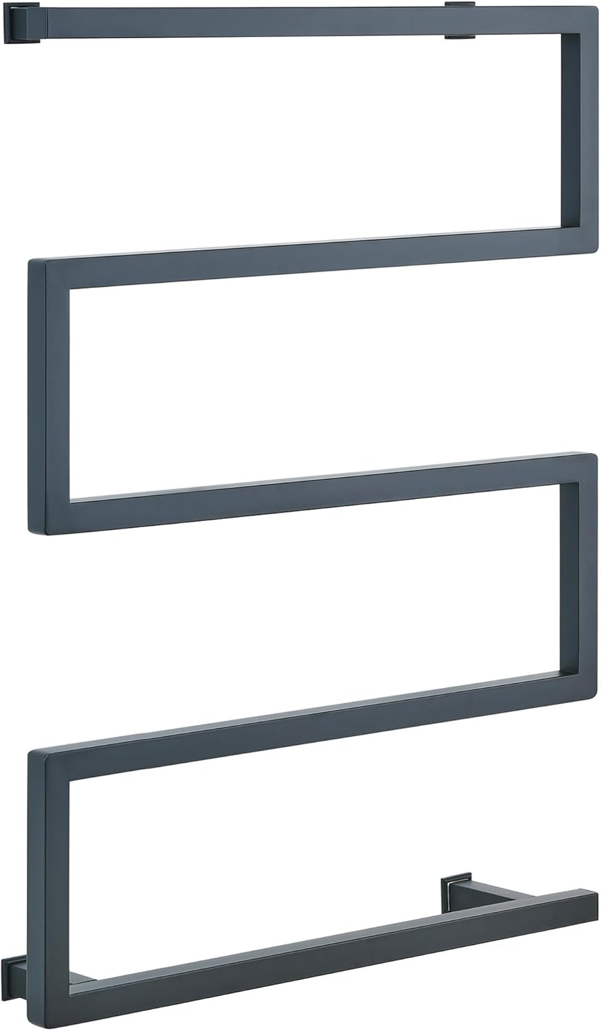 Swiss Madison Voltaire 5-Bar Electric Towel Warmer Heated Towel Racks for Bathroom in Brushed Gold